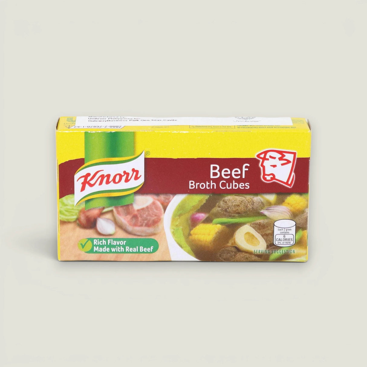 Knorr - קוביות תיבול בטעם בקר 60 גרם