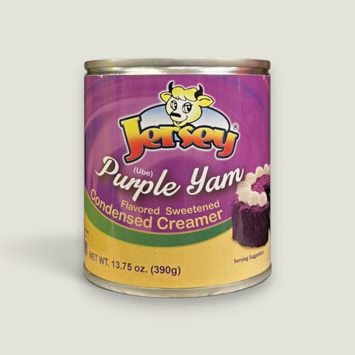 קרימר מרוכז ממותק בטעם אובה (Ube), 390 גרם · Jersey