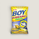 חטיף תירס פריך בטעם שום, 100 גרם, Boy Bawang
