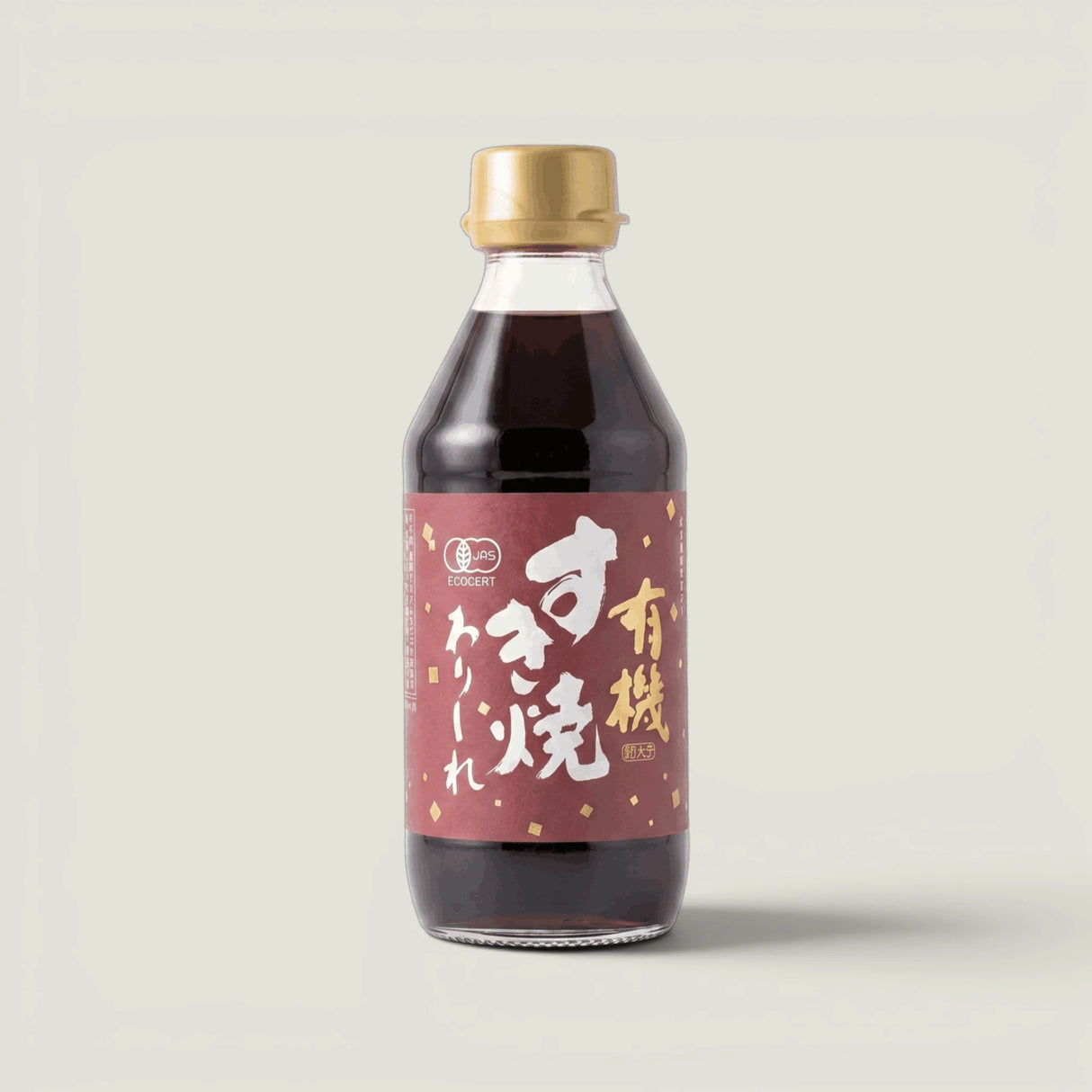 רוטב סוקיאקי יפני אורגני Yamaki Jozo Organic Sukiyaki Warishita 360 מ״ל