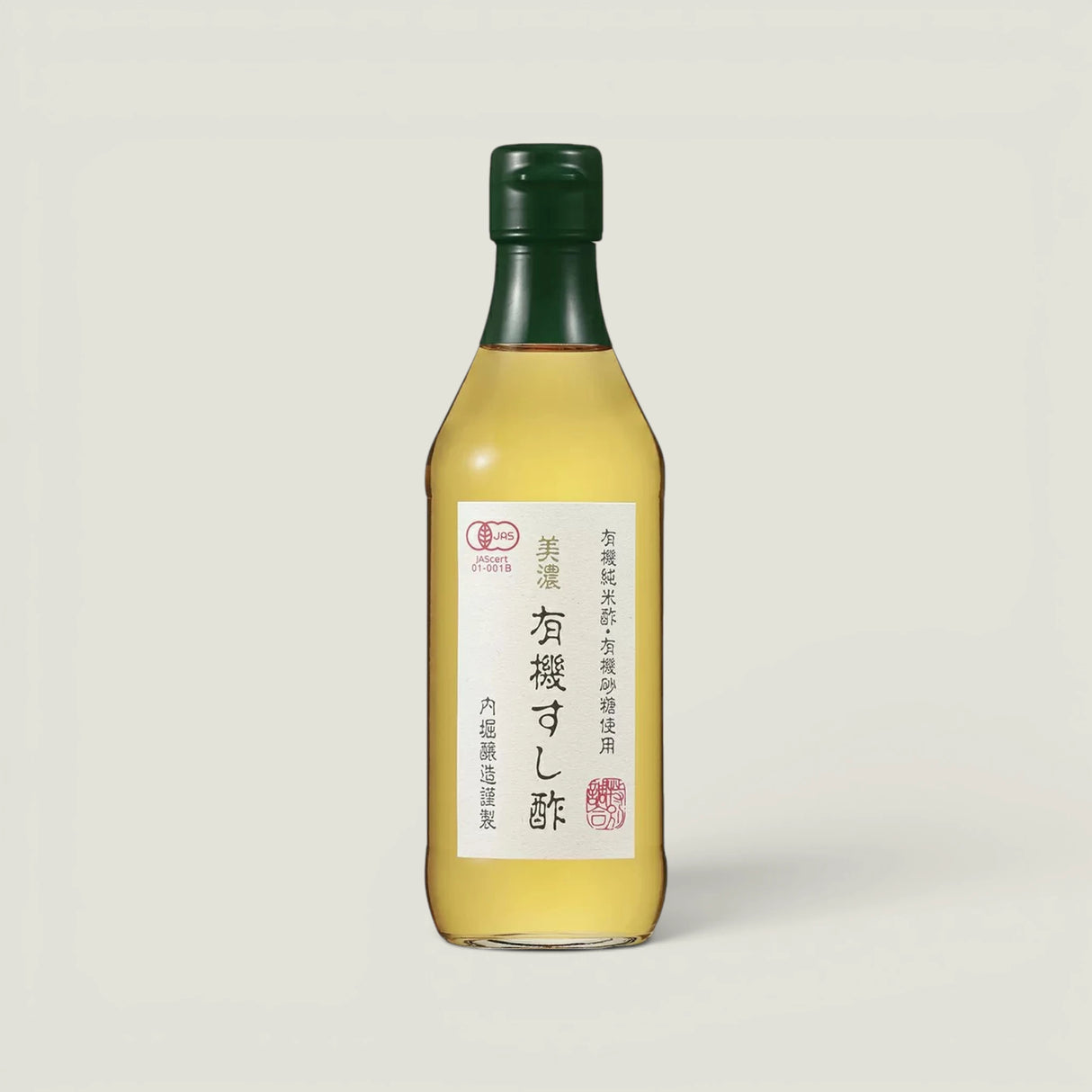 חומץ סושי אורגני יפני Uchibori Mino Organic Sushi Vinegar 360 מ״ל