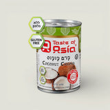קרם קוקוס ללא גלוטן וללא חומרים משמרים, 400 מ"ל, Taste Of Asia