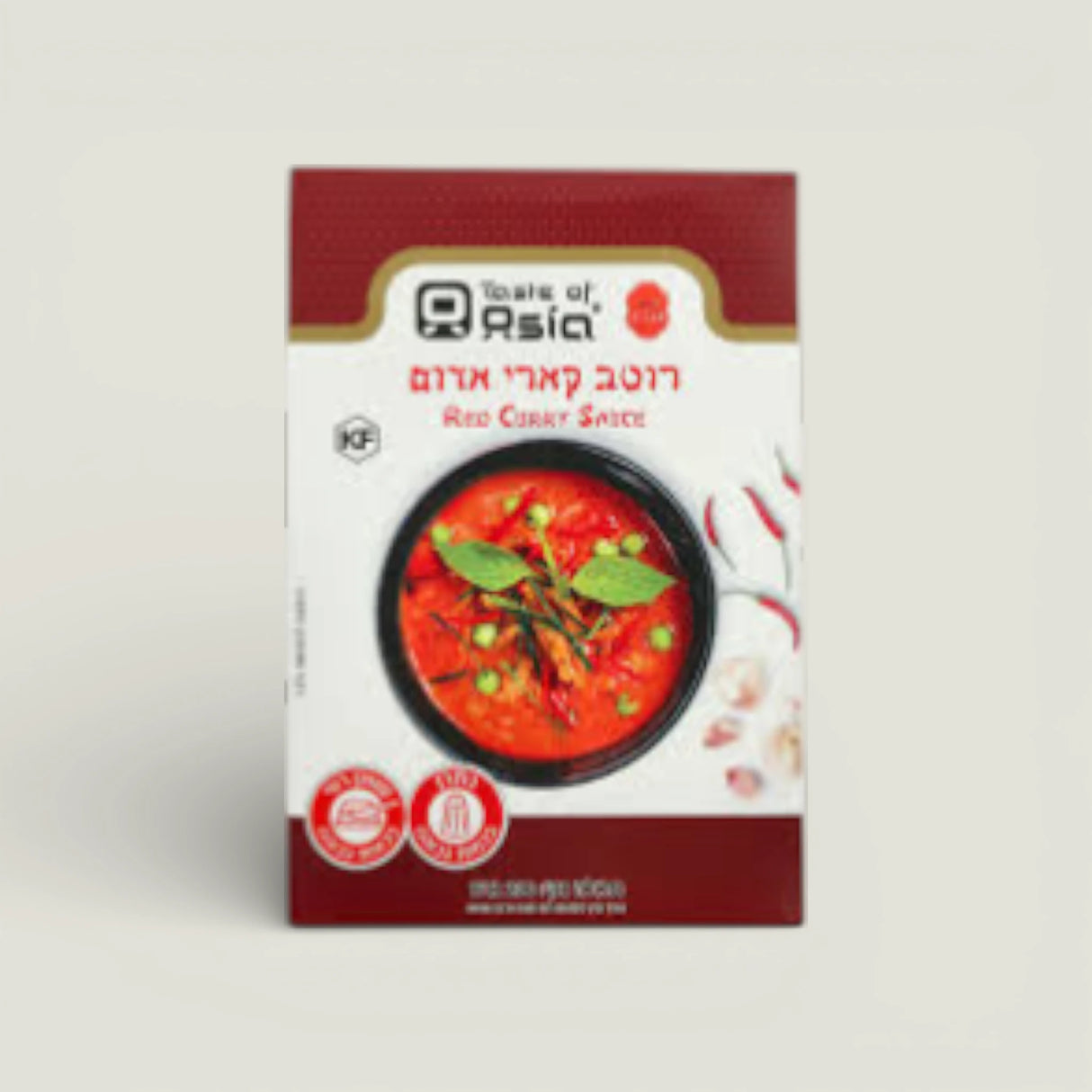 רוטב קארי אדום מוכן 200 גר'