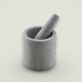 מכתש ועלי גרניט מאט דו צדדי, 11x11 ס"מ, CutterPeeler