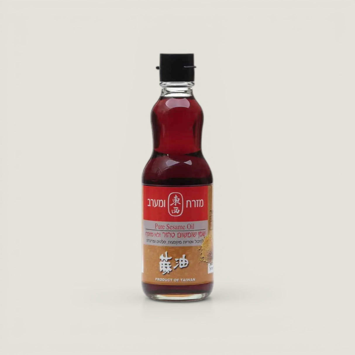 Pure unrefined sesame oil, 185ml · East & West