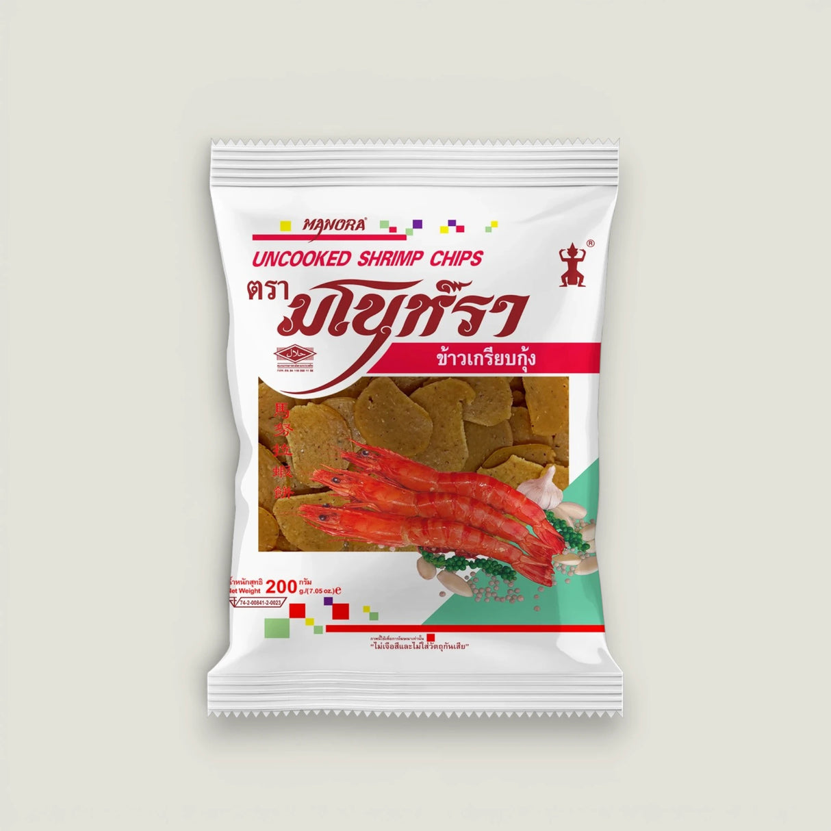 קרקרי שרימפס להכנה Manora 200 גרם