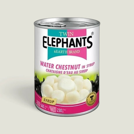 ערמוני מים בסירופ, 540 גרם, Twin Elephants
