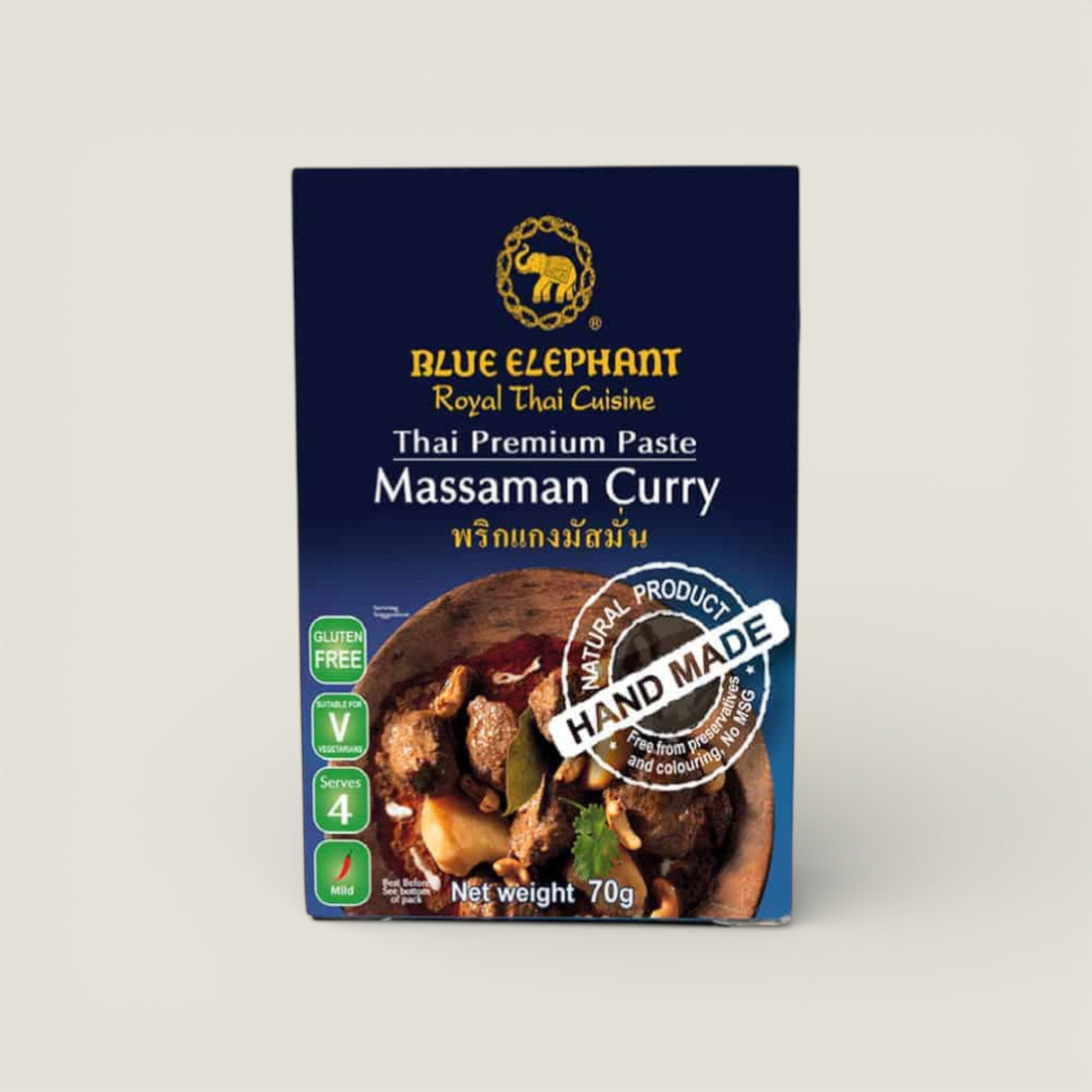 Blue Elephant - מחית קארי מסמאן תאילנדי 70 גרם