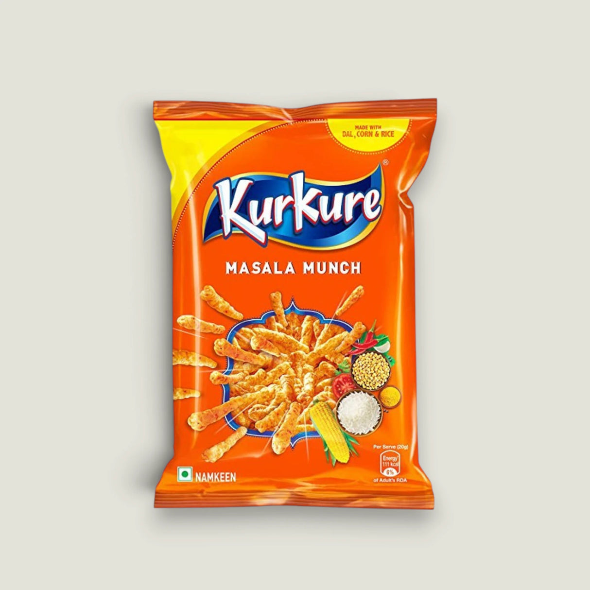 חטיף קורקורה בטעם מסאלה Kurkure Masala Munch ‏90 גרם