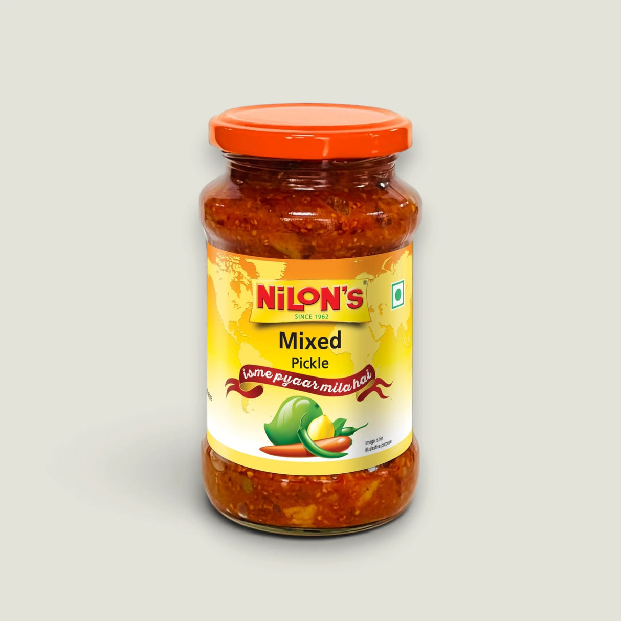 חמוצים הודיים מעורבים Nilon's 400 גרם