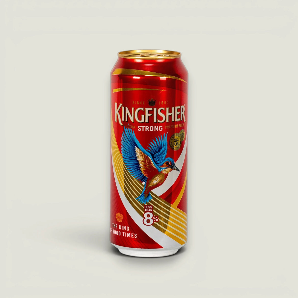 בירה Kingfisher Strong הודית 8% 500 מ״ל