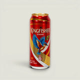 בירה הודית חזקה 8%, 500 מ"ל, Kingfisher