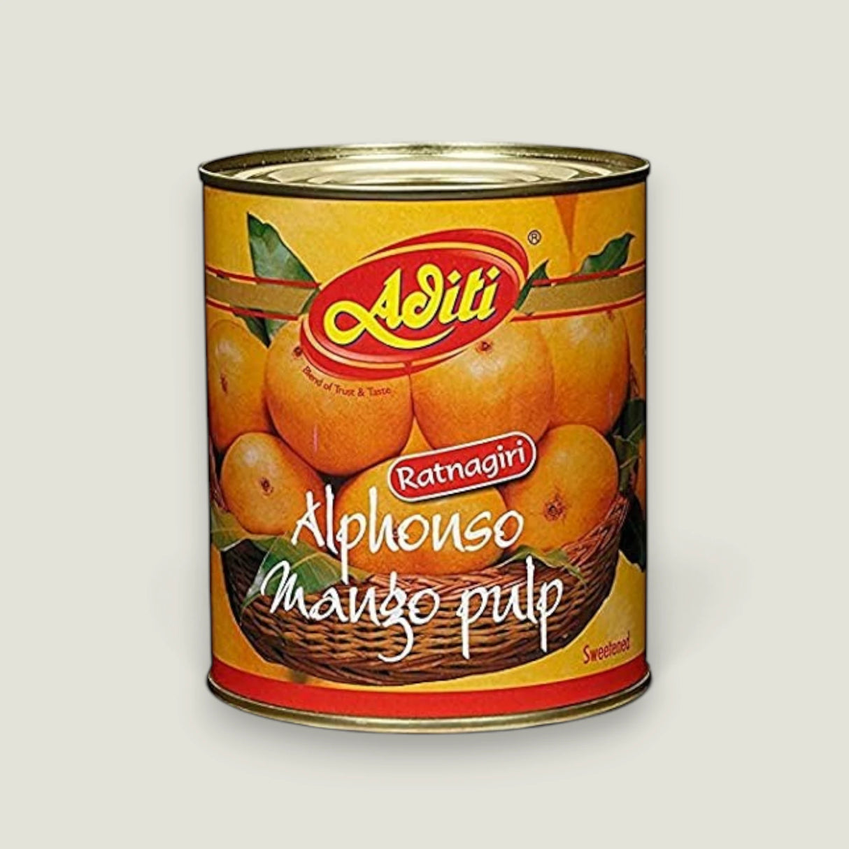 מחית מנגו הודי אלפונסו Aditi ‏850 גרם