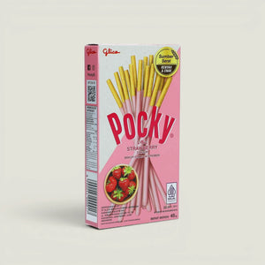 מקלות פוקי בטעם תות, 45 גרם · Glico